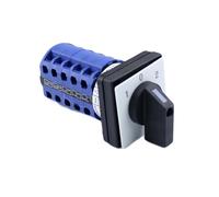 Interruptor universal LW26-20, 1/2/3/4/5, inversor de unión, 20 A, versátil, 440 V, 20 A, interruptor de corte 1-0-2(5 Section)