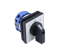 Interruptor universal LW26-20, 1/2/3/4/5, inversor de unión, 20 A, versátil, 440 V, 20 A, interruptor de corte 1-0-2(1 Section)