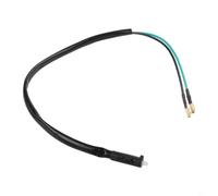 Interruptor universal para lámpara de freno de bicicleta eléctrico de 2 | Voltaje de funcionamiento de 12 V, conector de 2 pines, cuerpo de plástico ABS, acabado negro, instalación rápida