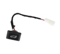 Interruptor Universal para Puerta Trasera de Coche, Apertura eléctrica del Maletero, Cromado, para Puerta del depósito de Combustible, Volante, Acceso, botón de Control de Crucero