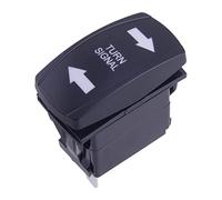 Interruptor universal para ventana de coche, 12 V, LED, verde, intermitente, apto para coche, barco, SUV, camiones, ATV, UTV, marina, motocicleta, autobús