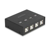 Interruptor USB DeLock 11507 8 puertos USB 2.0 0,48 Gbit/s plástico negro