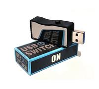 Interruptor USB Encendido/Apagado USB 3.0 y 2.0 - HmbG 1401 - USB On/Off Switch