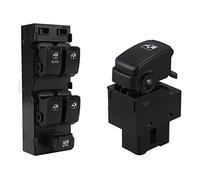 Interruptor Ventana 2 Uds Interruptor Control Ventana Conductor Para Hyundai Para Getz Para Tucso Para Matrix Para KIA Para Sportage Para Carens 93570-1C110 Interruptor Ventana eléctrica