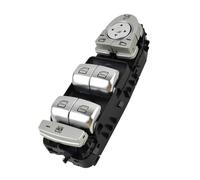 Interruptor ventana Compatible Con Benz Para W205 S205 X253 C200 C300 C350 C63 Para Para AMG A2059056811 Interruptor Control Ventana Maestra Eléctrica Consola Botones(Black)