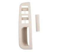 Interruptor ventana Compatible con VW Para Passat Para Bora Para Golf 1998-2005 3B0867175A Panel de control del interruptor de la ventana principal y moldura de la manija de la puerta(Beige)