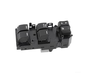 Interruptor Ventana Delantera Izq 35750-TB0-H01 12V | OE 35750-TB0-H01, voltaje 12V, plástico negro, ajuste directo, lado conductor izquierdo