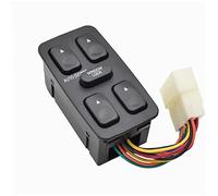 Interruptor Ventana Eléctrica 93570-28001 Interruptor Ventana Principal Eléctrico Lado Conductor Delantero Izquierdo para Hyundai para Elantra para Galloper 1992 1993 1994 Botonera Elevalunas