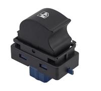 Interruptor Ventana Eléctrica Compatible Con Peugeot Para Boxer Para Bipper 2006 2007 2008 2009 2010 - Interruptor De Elevalunas Eléctrico Botón De Vidrio 6554.XV 735532906 735421717(Blue)