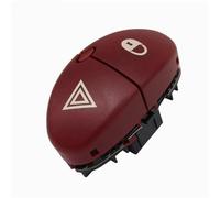 Interruptor Ventana Eléctrica Interruptor Luces Intermitentes Emergencia, Botón Luz Peligro para Peugeot para 206, para 207, para Citroen para C2 6554L0 96403778JK Tecla Interruptor Ventanillas