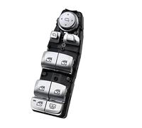 Interruptor Ventana Eléctrica Para 3 5 7 X3 X4 F30 F35 F25 F26 F07 F10 F18 F01 F02 Regulador De Botón De Control De Interruptor De Ventana Principal De Energía Eléctrica(Model B Silver)