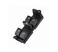 Interruptor Ventana Eléctrica Para Golf Jetta Bora Passat B5 Seat Leon Toledo MK4 Octavia MK1 Fabia Toledo Botón Interruptor Maestro Ventana Consola 1J4959857A 1J4959857B Botonera Ventana(Window Logo)