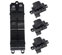 Interruptor Ventana Eléctrica Para Nissan Para Tiida Para Rogue Para Versa Para Teana 25411-AX010 25401-ED500 Interruptor De Ventana Eléctrica Botón Elevador De Control De Vidrio(4pcs-set)