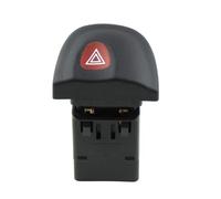 Interruptor ventana eléctrica Para R&enault Para Megane I MK1 1995-2003 7700435867 Interruptor Advertencia Peligro Emergencia Botón Luces Doble Flash Piezas Automóvil 8 Pines