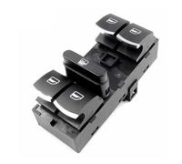 interruptor ventana energía Para VW Para POLO 2001-2013 Botón Interruptor Control Ventana Eléctrica 18 Pines Cromado 6RD959857C 6RD 959 857C