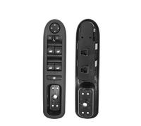 Interruptor Ventana Interruptor control elevalunas eléctrico para Peugeot 207 307 407 6554KT 6554QC 6490EH 6490HQ 6554QF 6554QG Elevalunas Botón(6554ER)
