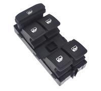 Interruptor Ventana Interruptor de botón de Control Principal de Ventana eléctrica con luz roja/Blanca para Golf para MK7 para Passat B8 para Seat para Leon 2013-2018 Elevalunas Interruptor