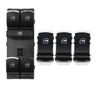 Interruptor Ventana Interruptor Elevalunas Eléctrico Para Passat B6 Para CC 5 6 Para Golf Para GTI Para TOURAN Para Tiguan Para Caddy 5ND959857 5ND959855(A Set)