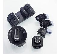 Interruptor Ventana Para VW para Passat B6 3C0962125B 8 unids/lote ventana faro espejo puerta trasera botón Control puerta combustible Interruptor Ventana eléctrica(A)