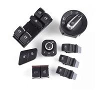 Interruptor Ventana Para VW para Passat B6 3C0962125B 8 unids/lote ventana faro espejo puerta trasera botón Control puerta combustible Interruptor Ventana eléctrica(B)