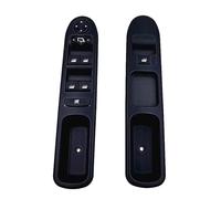 interruptor ventana trasera Compatible Con Citroen Para C3 Para Picasso Interruptor De Ventana De Coche 6554KT 6554E7 Piezas De Ajuste Interior 12V Control Eléctrico(2 Pieces)