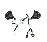 Interruptor Volante Compatible Con Kia Para Rio 2012-2016 Interruptor Remoto Del Volante Del Automóvil LH RH Control De Crucero De Volumen Multifunción 967001W000 967001W510