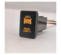 Interruptor Volante Multifunción Botón De Encendido/apagado Con Luz LED Naranja Calefacción Volante Para Mitsubishi Para Outlander Para Eclipse Para Cross 2018(Roof lights)