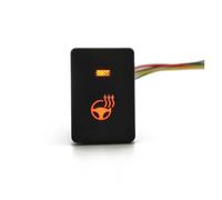 Interruptor Volante Multifunción Botón De Encendido/apagado Con Luz LED Naranja Calefacción Volante Para Mitsubishi Para Outlander Para Eclipse Para Cross 2018(Wheel heating)