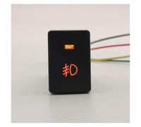 Interruptor Volante Multifunción Botón De Encendido/apagado Con Luz LED Naranja Calefacción Volante Para Mitsubishi Para Outlander Para Eclipse Para Cross 2018(Front fog light)