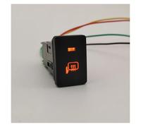 Interruptor Volante Multifunción Botón De Encendido/apagado Con Luz LED Naranja Calefacción Volante Para Mitsubishi Para Outlander Para Eclipse Para Cross 2018(Mirror heating)