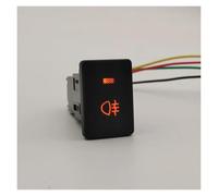 Interruptor Volante Multifunción Botón De Encendido/apagado Con Luz LED Naranja Calefacción Volante Para Mitsubishi Para Outlander Para Eclipse Para Cross 2018(Rear fog light)