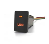 Interruptor Volante Multifunción Botón De Encendido/apagado Con Luz LED Naranja Calefacción Volante Para Mitsubishi Para Outlander Para Eclipse Para Cross 2018(LED)