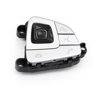 Interruptor Volante Multifunción Conjunto De Botones Multifunción Para Volante Y Control De Volumen Para Benz Clase E W213 W238 C238 (2016-2018)(W213 W238 Silver R)