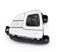 Interruptor Volante Multifunción Conjunto De Botones Multifunción Para Volante Y Control Volumen 0999056300 Para Benz Clase E W213 W238 C238 (2016-2018)(Silver L)