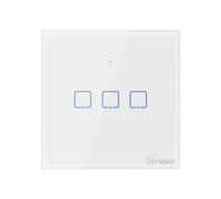 Sonoff T0EU3C-TX Branco - Interruptor de Parede Táctil Triplo WiFi