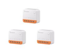 Interruptor WiFi Inteligente de 2 Vías,SONOFF MINIR4 3PCS mini Interruptor Inteligente Wifi,Control APP, control por voz,Funciona con Alexa, Google Home.Certificación TUV (10A 2400W)