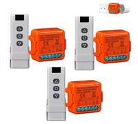 Interruptor WiFi RF para Persianas Eléctricas Con Mando a Distancia 433 MHz - Compatible Con Alexa y Google Home - Relé Inalámbrico para Enrollables