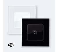 Interruptor WiFi Táctil Simple con Marco Cristal Modern