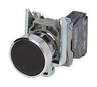 Interruptor XB4BA21: Presión 22mm Barra.Pos: 1 NO negro Falta 3A/240VAC...