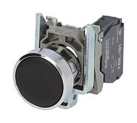 Interruptor XB4BA21: Presión 22mm Barra.Pos: 1 NO negro Falta 3A/240VAC SCHNE...