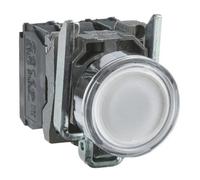Interruptor XB4BW31B5: Presión 22mm Barra.Pos: 1 NC + NO LED BLANCO 24V IP66 ...