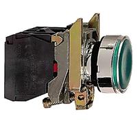 Interruptor XB4BW33B5: Presión 22mm Barra.Pos: 1 NC + NO LED 24V IP66 SCHNEID...