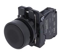 Interruptor XB5AA21: Presión 22mm Barra.Pos: 1 NO negro Falta 3A/240VAC SCHNE...