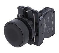 Interruptor XB5AA21: Presión 22mm Barra.Pos: 1 NO negro Falta 3A/240VAC SCHNE...