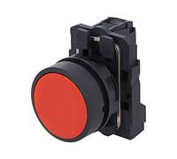 Interruptor XB5AA42: Presión 22mm Barra.Pos: 1 NC rojo Falta 3A/240VAC IP66 S...
