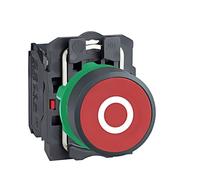 Interruptor XB5AA4322: Presión 22mm Barra.Pos: 1 NC rojo Falta 3A/240VAC IP66...