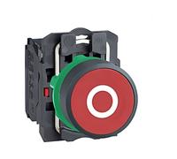 Interruptor XB5AA4322: Presión 22mm Barra.Pos: 1 NC rojo Falta 3A/240VAC IP66...