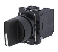 Interruptor XB5AD33: Barra giratoria de 22 mm.Pos: 3 NO x2 negro Falta IP66 S...