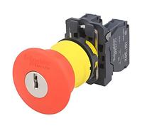 Interruptor XB5AS9445: interruptor de seguridad con llave varilla de 22 mm.Po...
