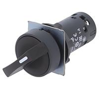 Interruptor XB7ND25: varilla giratoria de 22 mm.Pos: 2 NC + NO negro falta IP...